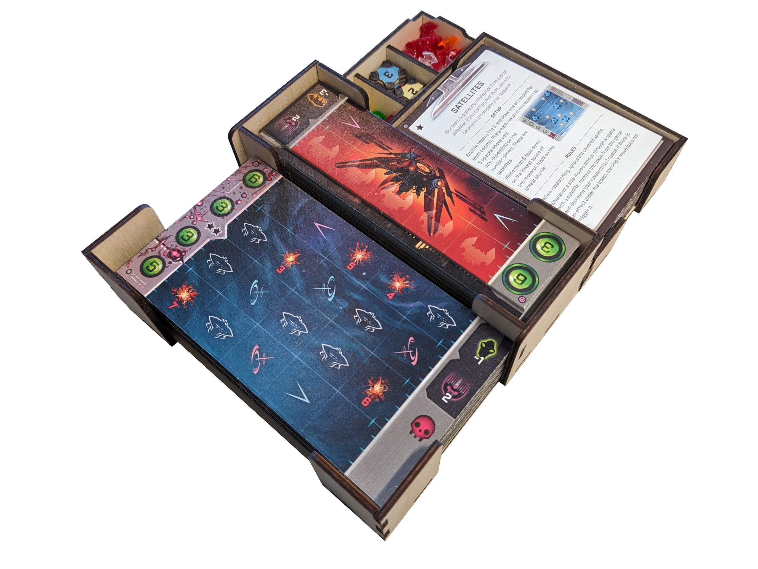 Under Falling Skies Game Organizer - Cinder and Ember